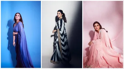 परिणीति की देसी अदाएं है सबसे अलग  फैशन में देती हैं सबको टक्कर  parineeti ethnic look