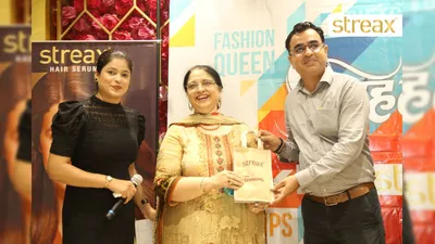 grehlakshmi dopahar event  गृहलक्ष्मी दोपहर में दिखा फैशन का जलवा