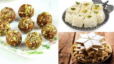दिवाली में 15 मिनट में तैयार करें ये 5 मिठाइयां  जानिए रेसिपी  sweets recipes under 15 minutes