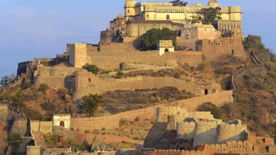 राजस्थान का कुंभलगढ़ जहां है दुनिया की दूसरे नंबर की सबसे बड़ी दीवार  kumbhalgarh fort