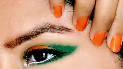 महिलाएं इस गणतंत्र दिवस पर करें ट्राईकलर मेकअप  फॉलो करें ये टिप्स  tricolour makeup tips