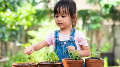 बच्चों की इन आसान तरीकों से गार्डनिंग में बढ़ाए रुचि  gardening tips